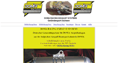Desktop Screenshot of doma-exhaust.de